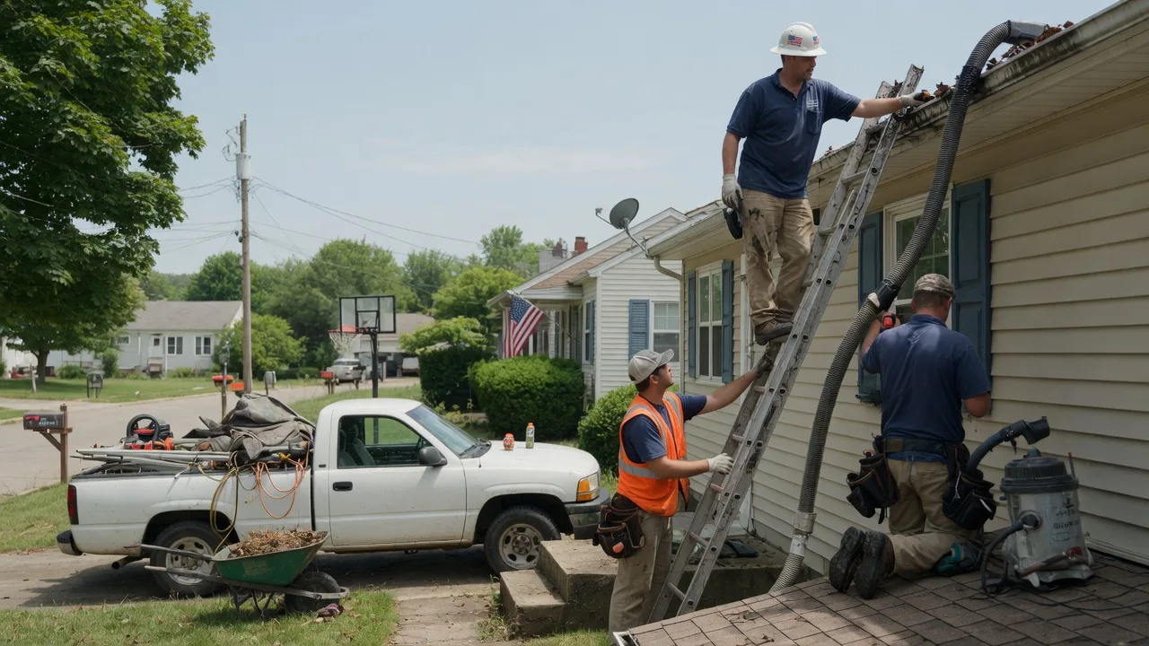 Gutter Installation in Middle Point, OH near me